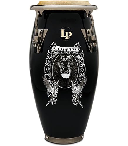 Amazon.com: Latin Percussion Santana Mini Conga, White