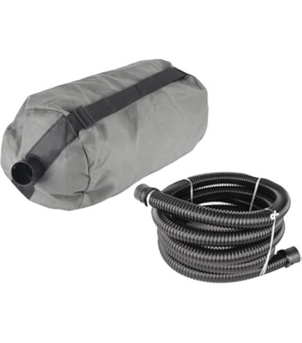 Electric Drywall Sander Dust Collection Bag – 2-Pack, Self-Priming Vacuum Bags For Wall Grinders, Dust-Free Sanding Accessory