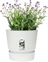 elho Greenville Round 16 Flower Pot with Integrated Water Reservoir view 3