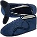 Benefit Wear Men's Edema Bootie Slipper for Swollen Feet with Anti-Skid Sole (XL(11-12))