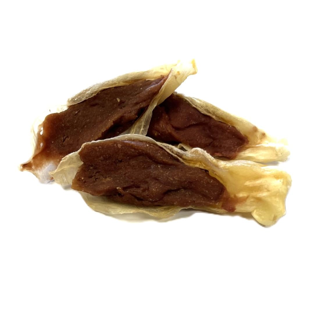 Rabbit Ears with Duck 200g Filled Dog Treats Chews SLCP