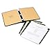 Wilson Jones Corporate Record and Minute Book, 75 Pages, 11 Index Tabs, Letter Size, Imitation Leather, Black (W0399-00)