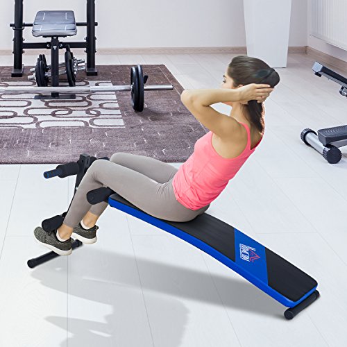 Ab Sit Up Bench Folding Abdominal Crunch Home Fitness Indoor