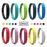 JOMOQ Fitbit Flex 2 Bands, Silicon Replacement Band for Fitbit Flex 2 Sports Classic Fitness Replacement Accessories Wrist Band