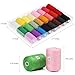 HAITRAL Sewing Thread - 24 Colors 1000 Yards Cotton Thread Sets Spools Thread for Sewing Machine (HT_SK04)