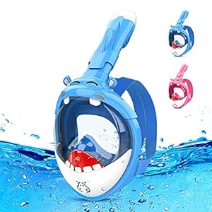 Máscaras de Buceo Snorkel Infantiles - Gafas Cara Completa Antivaho Máscara Buceo - Comprar Online - Envíos Baratos o Gratis