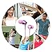 In-Ear Headphones Earbuds with Mic Controller Case, Sport Running Gym Exercise Sweatproof Music Bose Wired Earphones, For IPhone IPad Android Smartphones Mp3 Mp4 Player Tablet Kids (Pink)