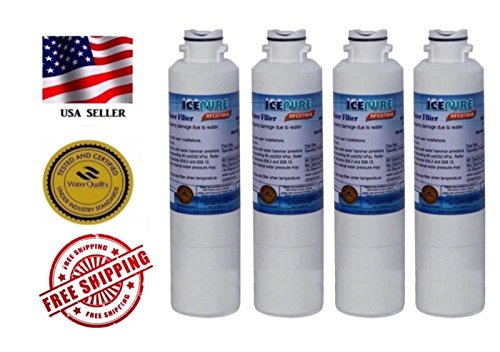 Samsung Da29-00020b 46-9101 Comparable Icepure Refrigerator Water Filter 4-pack"