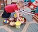 AISENO 36 Pack Toy Filled Easter Eggs with Toys Inside - Egg Surprise Toy for Kids Easter Baskets, Party Favors Plastic Easter Eggs Decorations