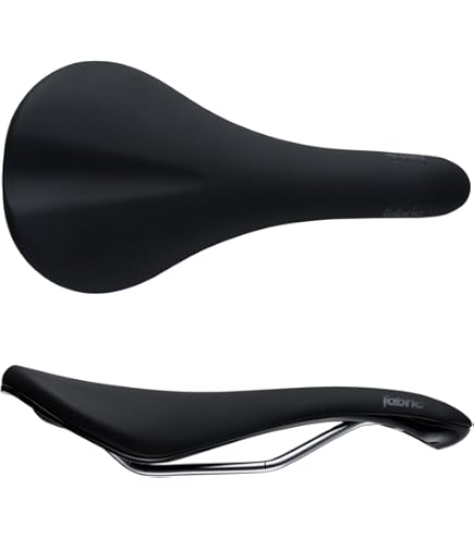 Amazon.com : Fabric Scoop Cromo Shallow Saddle 142mm : Sports