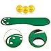 Abco Tech Golf Putting Green Grassroots Mat - 9ft x 3ft - Outdoor and Indoor Use - Perfect for Practicing and Training - Includes Free 3 Yellow Golf Balls