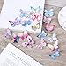 LOCOLO 18Pcs Baby Girl Hair Clips Butterfly Hair Clips Toddlers Infants Kids Hair Butterfly Snap Clips Barrettes for Women Girl and Infant