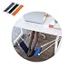 HaloVa Foot Hammock Portable Adjustable Office Foot Rest, Mini Under Desk Foot Rest Hammock for Home, Office Study and Relaxing, Black