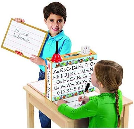 Melissa & Doug School Time Classroom Play Set Game, Pretend Play, Play School, Pretend Teacher Activity Set - Image 5