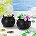 St. Patrick's Day Decorations 200 Lucky Shamrock Leprechaun Coins with 2 Felt Cauldron Pots with Handle for St Patricks Day Accessories Saint Patricks Pot of Gold Party Supplies