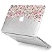 GMYLE MacBook Pro 13 Case with Retina Display No CD-ROM (A1502/A1425, Version 2015/2014/2013/end 2012), Plastic Hard Clear Glossy Case Shell - Pink Flowers Cherry Blossom