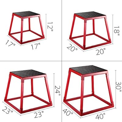 Frantools 4Pics Plyometric Box Pliométrico Caja Pliométrico ...