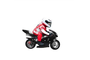 NEREIDS NET Mini Gas Motorbike-2-Stroke 49cc Gas Tank Mini MotorcycleHigh Brightness Dual Headlights Rubber Handlebar 1.25L Gas Tank Mini Motorcycle Strong Power 170 lbs Mini Bike Motorcycle (black)[Fast Arrival]