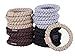 Best Ponytail Holders By HBY-Stylish & Durable Elastics, Perfect For All Hair Types & Styles-Value Pack Of 20 in Vibrant Colors-Great For Thick Hair-Extra Stretchy 2
