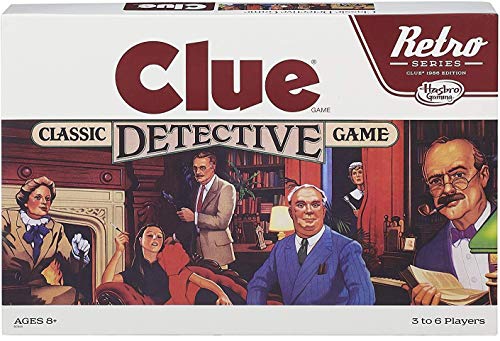 Retro Series Clue 1986 Edition Game