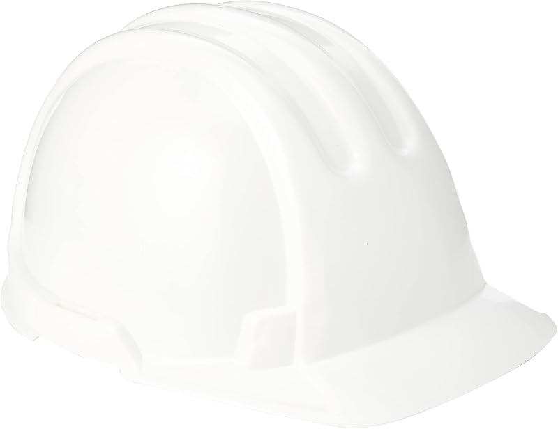 OX Standard Safety Helmet White - Protective Hard Hat Work Construction