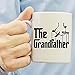 Muggies™ The Grandfather Coffee Mug - Unique Gift Idea For Dad And Grandpa Or Husband For Fathers Day, Birthday Or Christmas