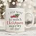 MyCozyCups Christmas Mugs - I Just Want To Watch Christmas Movies All Day - Funny Cute Jolly Festive 11oz Xmas Cup For Best Friend, Sister, Mom, Girlfriend, Santa Claus Lovers - Holidays Teacup