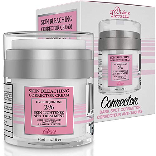 Divine Derriere Skin Lightening 2 Hydroquinone Bleaching Cream with 6