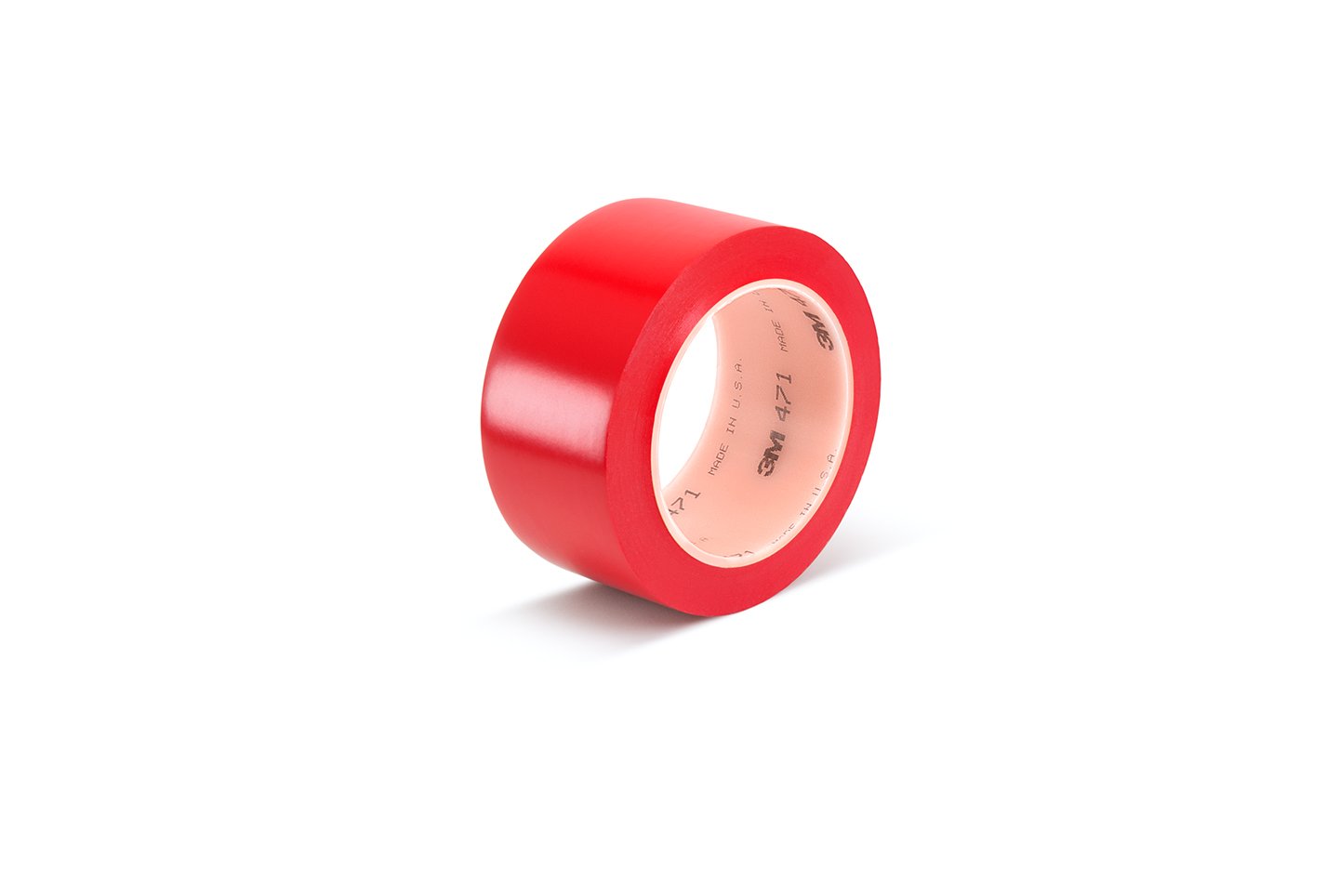 3M 471 2"X10YD RED-PERF 12" Vinyl Tape 471, 2" Wide, 10 yd. Length, Red