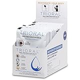 TRIORAL - Oral Rehydration Salts ORS (15, One Liter Packets/Box) World Health Organization (WHO) New Formula for Food Poisoning, Hangovers, Diarrhea, Electrolyte Replacement