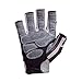 Harbinger BioForm Non-Wristwrap Weightlifting Glove with Heat-Activated Cushioned Palm (Pair), Black/Gray, X-Large