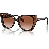 BURBERRY BE4393 Meryl Cat Eye Sunglasses for Women | In Vintage Check, Black/Check White Black &amp; Dark Havana/Check Brown. Bonus kit: cleaning spray, cloth, screwdriver &amp; mirror.