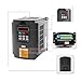 RATTMMOTOR Variable Frequency Drive 2.2KW 220V VFD Drive Inverter Frequency Converter Single Phase Input, 3 Phase Output for VFD Water-cooled Air-cooled Spindle Motor Speed Control+VFD Extension Cable