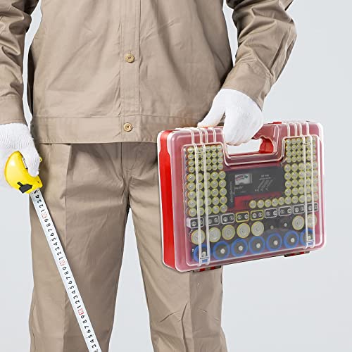 XValue 230+ Battery Storage Organizer AA AAA C D 9V Waterproof Battery