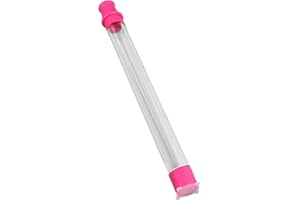 Leakproof Plastic Silicone Straw Wine Pourer Reusable and Portable Straw Tube with Scale for Accurate Pouring, for Parties, B