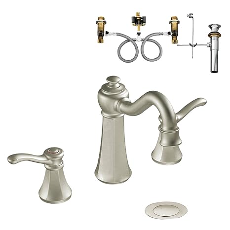 Moen Klve D T6305bn Vestige Two Handle High Arc Lavatory Faucet