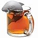 HeroNeo Cute Silicone Shark Infuser Loose Tea Leaf Strainer Herbal Spice Filter Diffuser