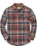 Legendary Whitetails Men's Buck Camp Flannels Barnwood Slate Plaid X-Large