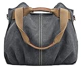 z joyee womens ladies casual vintage hobo canvas daily purse top handle shoulder tote shopper handbag satchel bag