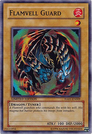 Yu-Gi-Oh! - Flamvell Guard (HA01-EN009) - Hidden Arsenal - 1st Edition - Super Rare