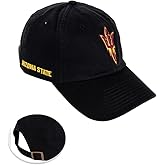 Desert Cactus Arizona State University Baseball Hat ASU Sun Devils Brimmed Embroidered Hats Cap Adjustable Cloth Strap Adult