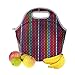 Peacoco Insulated Neoprene Lunch Bag For Women Girls Adults Kids lunch Tote For Work Office Picnic School