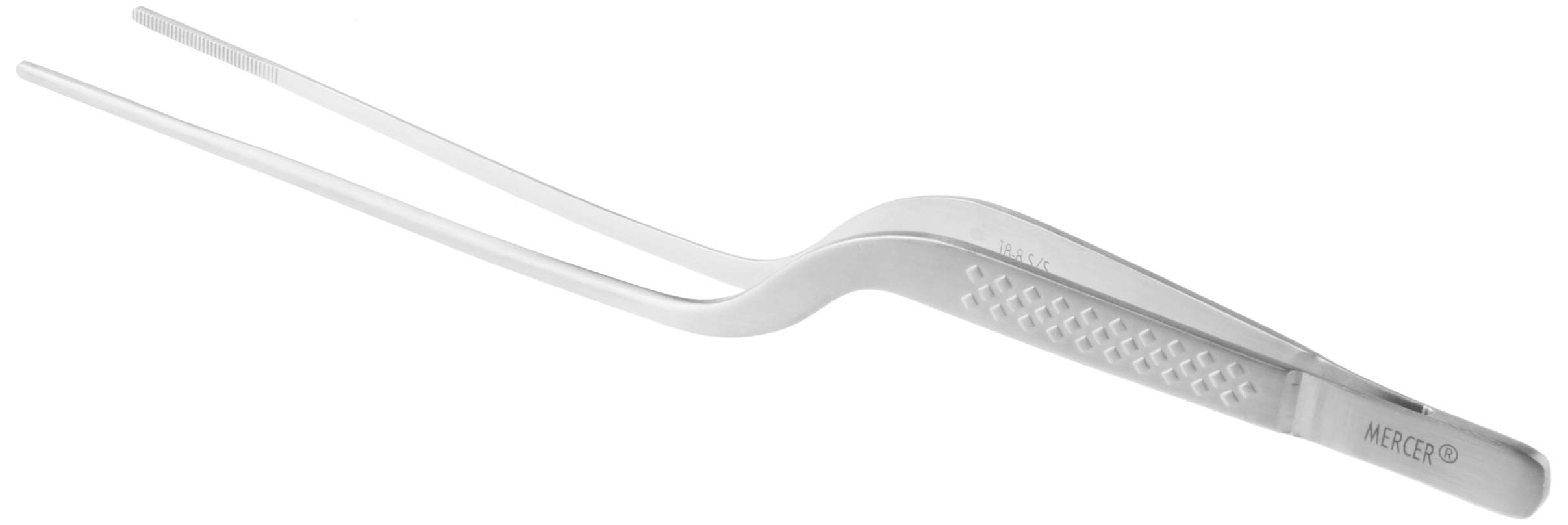 Mercer Culinary Precision Plus Tong Offset 7, Stainless Steel, Stainless, 20.3 x 1 x 1.9 cm