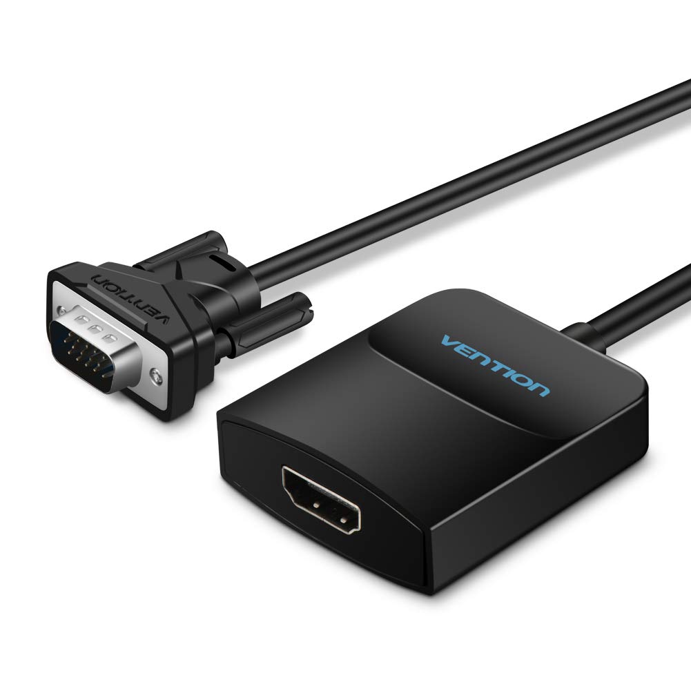 Vention VGA to HDMI Adapter Converter with Audio 1080P, (PC VGA Output