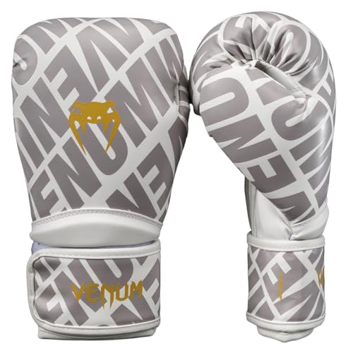Venum Contender 1.5 XT 3D bokshandschoenen, wit-goud