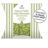 Squeeze Pod Toilet Odor Eliminator - 30 Single Use Pods - Small and Discreet Travel Size Bathroom Smell Neutralizer and Air Freshener Made with Premium Natural Ingredients TO7