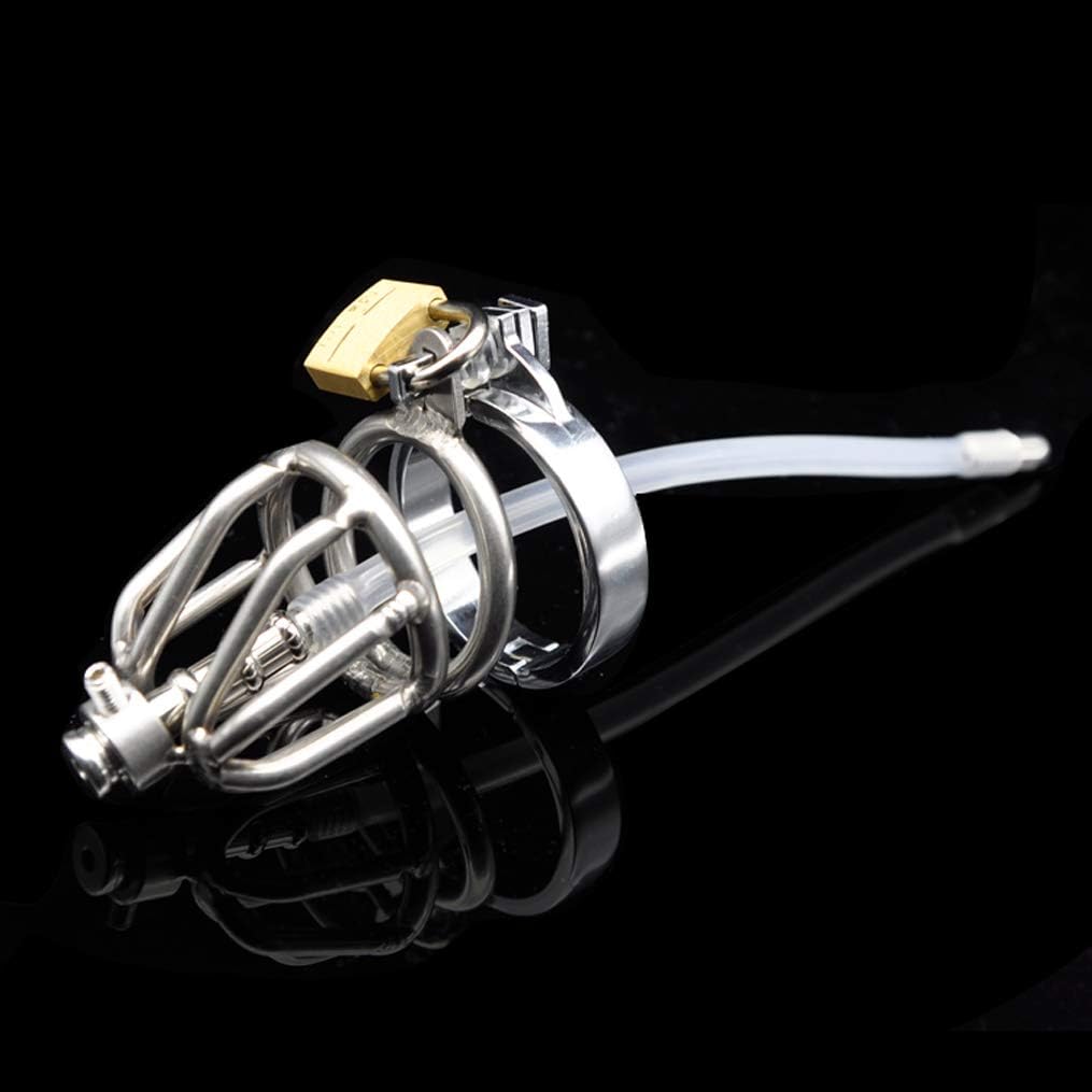 Risunpet Stainless Steel Male Cage Device (52mm Ring) 182