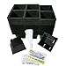 180 Cells 1801 Pattern Seedling Starter Trays for Seed Germination +5 Plant Labels (180, 1-cell Trays)