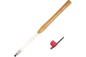 ASIEG TOOL 19.68 Inches Wood Turning tools Finisher Carbide Tipped Lathe Chisel Tool Bar with Ci5 8.9mm Round Carbide Insert Cutter for Wood Hobbyist or DIY or Carpenter