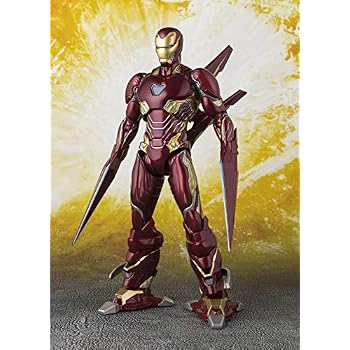 Amazoncom Bandai Sh Figuarts Avengers Iron Man Mark 45